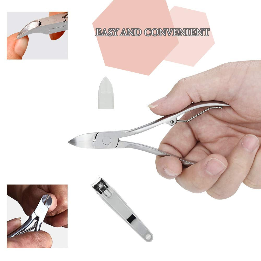 Pedicure Kit Set 18 in 1, Doni Foot Scrubber Pedicure Tools Set, Stainless Steel Foot Care Tools, Foot Rasp, Foot Dead Skin Remover, Callus Remover for Feet, Pedicure Kit for Men Women Gift Health & Beauty > Personal Care > Foot Care Madala   
