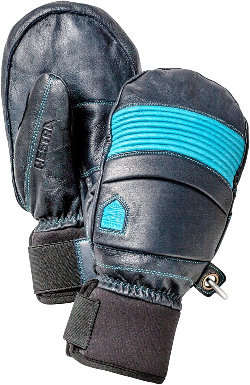 Hestra Leather Fall Line - Short Freeride Snow Mitten with Superior Grip for Skiing, Snowboarding and Mountaineering Apparel & Accessories > Clothing Accessories > Gloves & Mittens Hestra Navy/Blue 8 