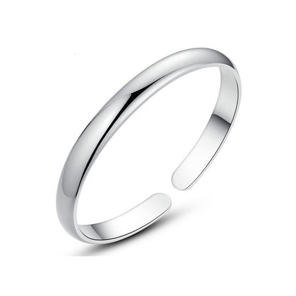 Handmade Bracelet for Women 925 Sterling Silver Open Bangle Bracelet with Gift Box (Open Bracelet) Apparel & Accessories > Jewelry > Bracelets Lvla Gan Pattern 4  