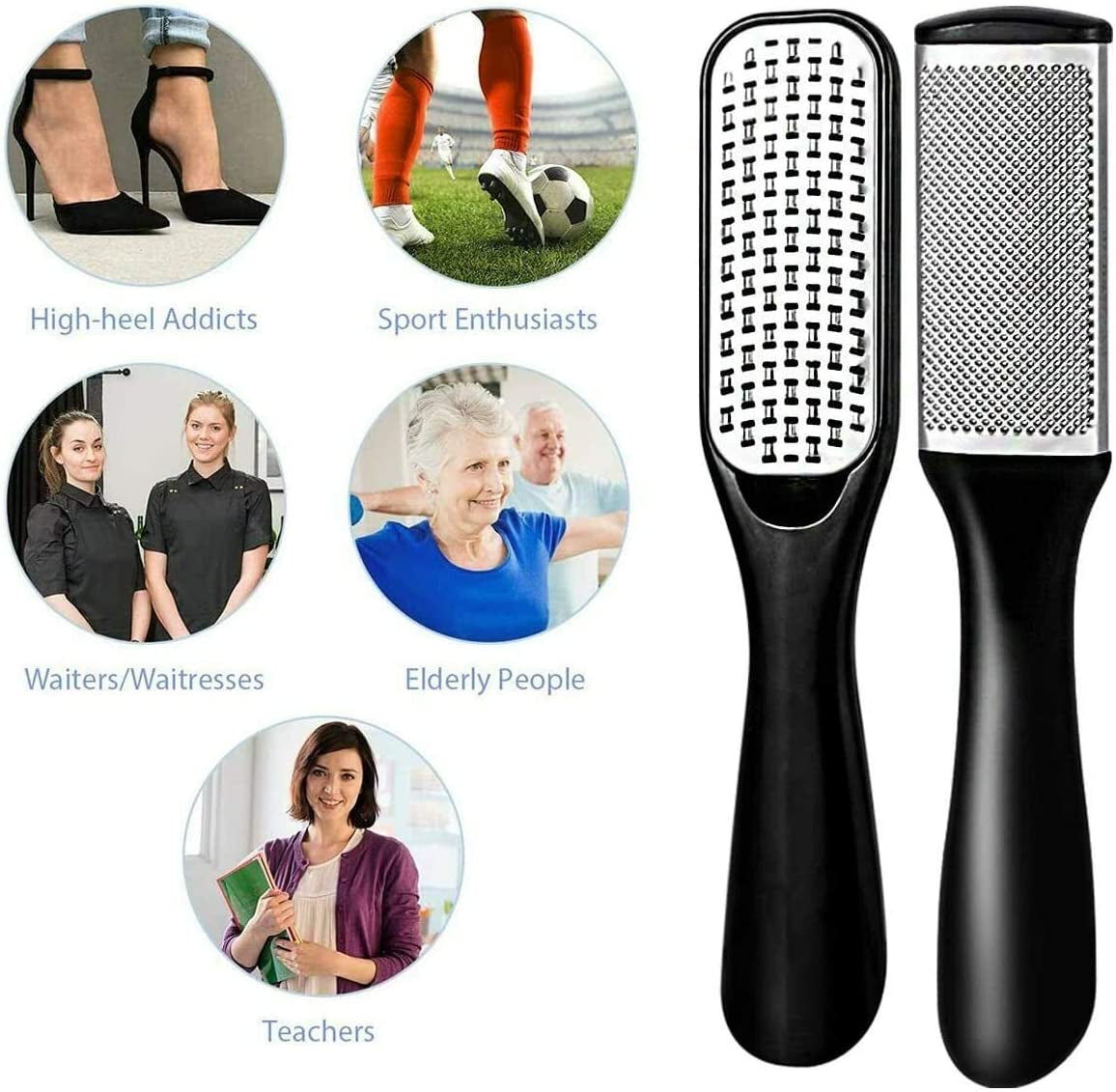 Professional Pedicure Kit Pedicure Tools , DHGMV Foot Scrubber Foot Care Kit, Foot File Callus Remover, Pedicure Set to Remove Hard Skin for Men Women Salon Home Health & Beauty > Personal Care > Foot Care DHGMV   