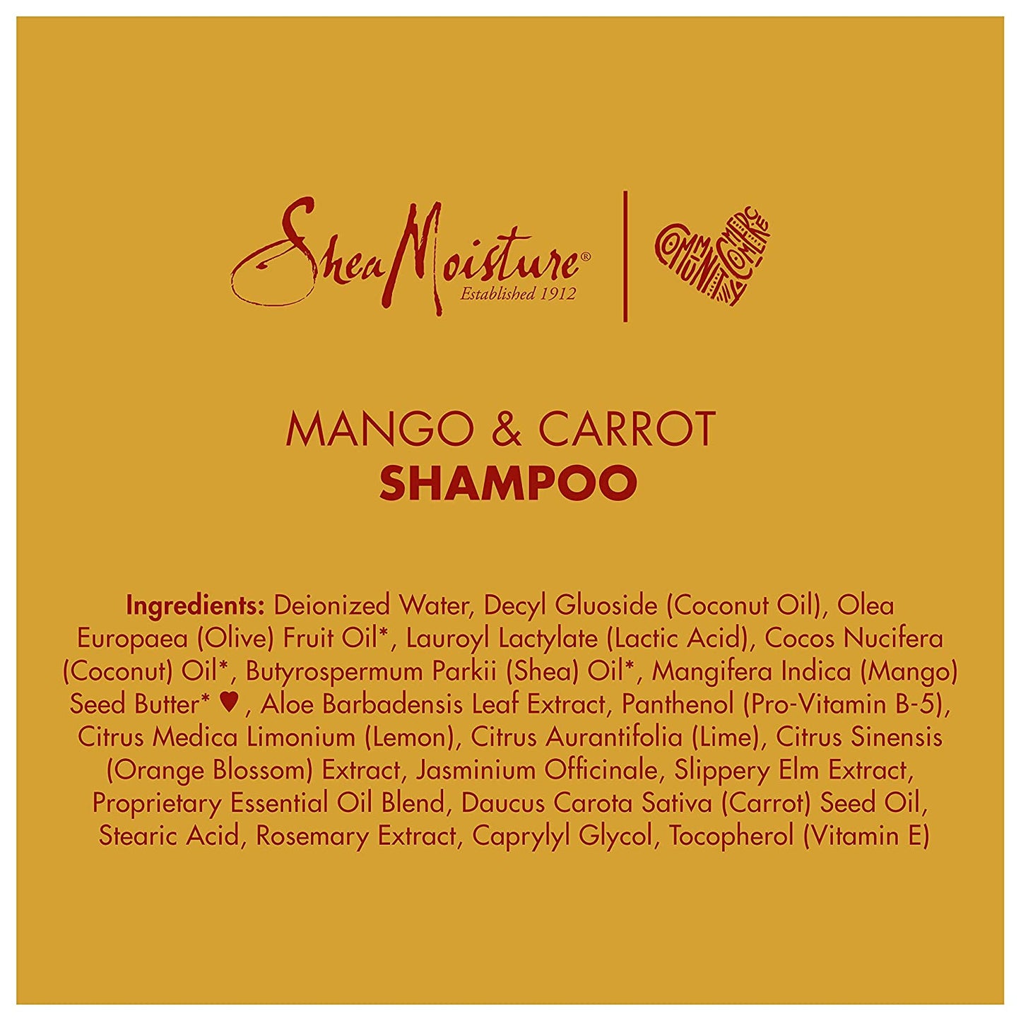 Sheamoisture Extra-Nourishing Shampoo Hair Care for Kids Mango Carrot with Shea Butter 8 Oz Health & Beauty > Personal Care > Hair Care SheaMoisture   