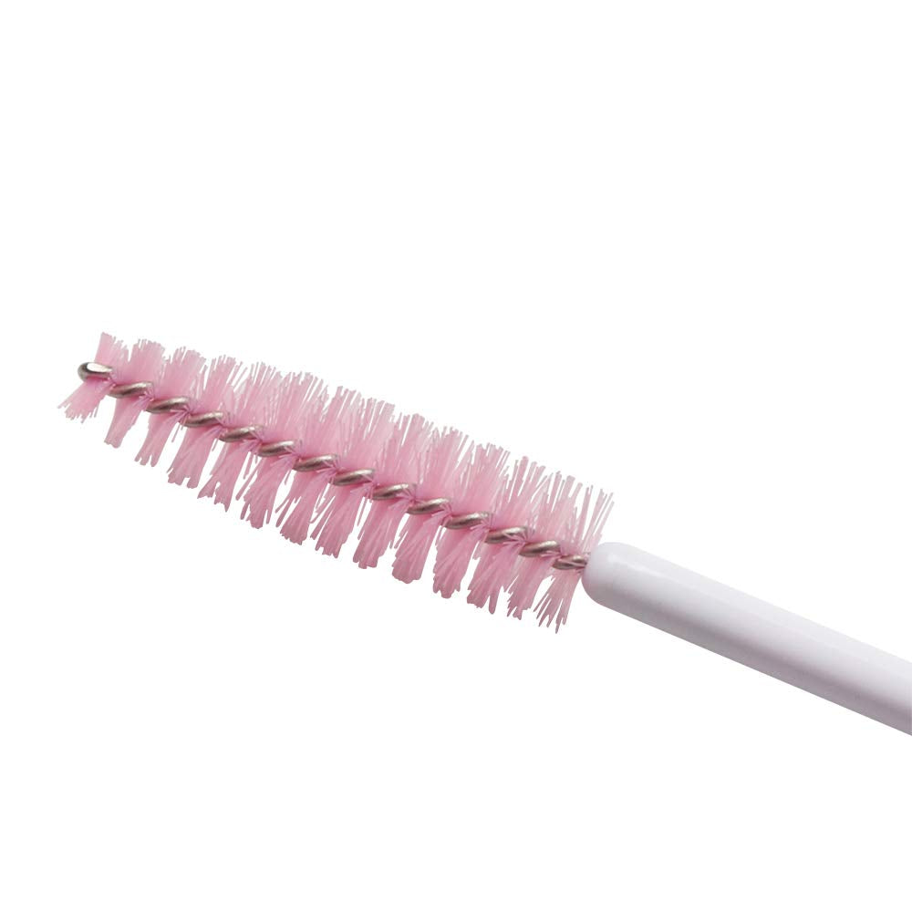 Myaokue-Up 100 Pack Eyelash Mascara Wands Disposable Lash Brushes for Extensions Makeup Applicator Tool, White/Pink… Health & Beauty > Personal Care > Cosmetics > Cosmetic Tools > Makeup Tools myaokue-up   