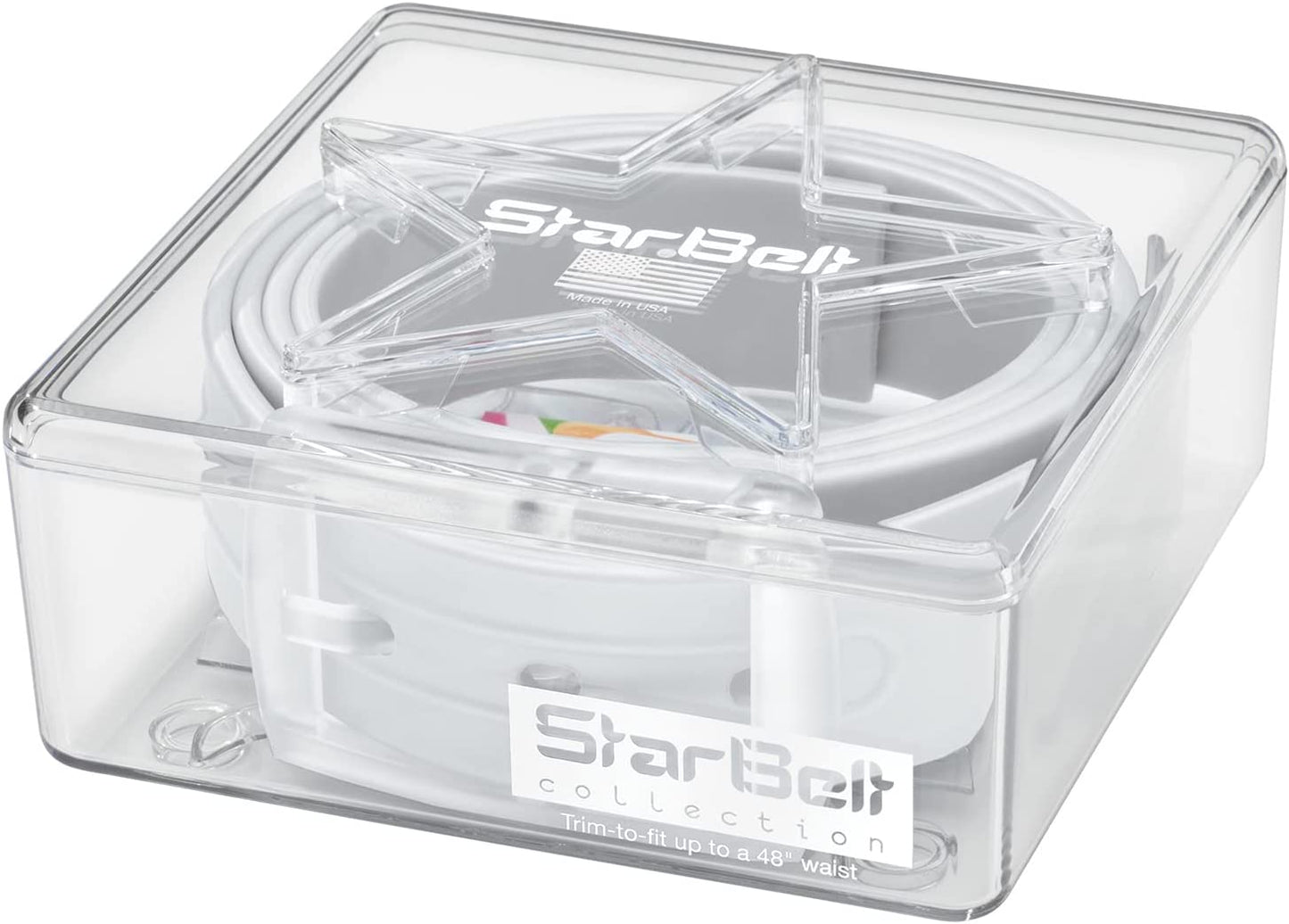 Weathertech Starbelt - Durable and Waterproof Recycled Material-(White/White) Apparel & Accessories > Clothing Accessories > Belts WeatherTech   
