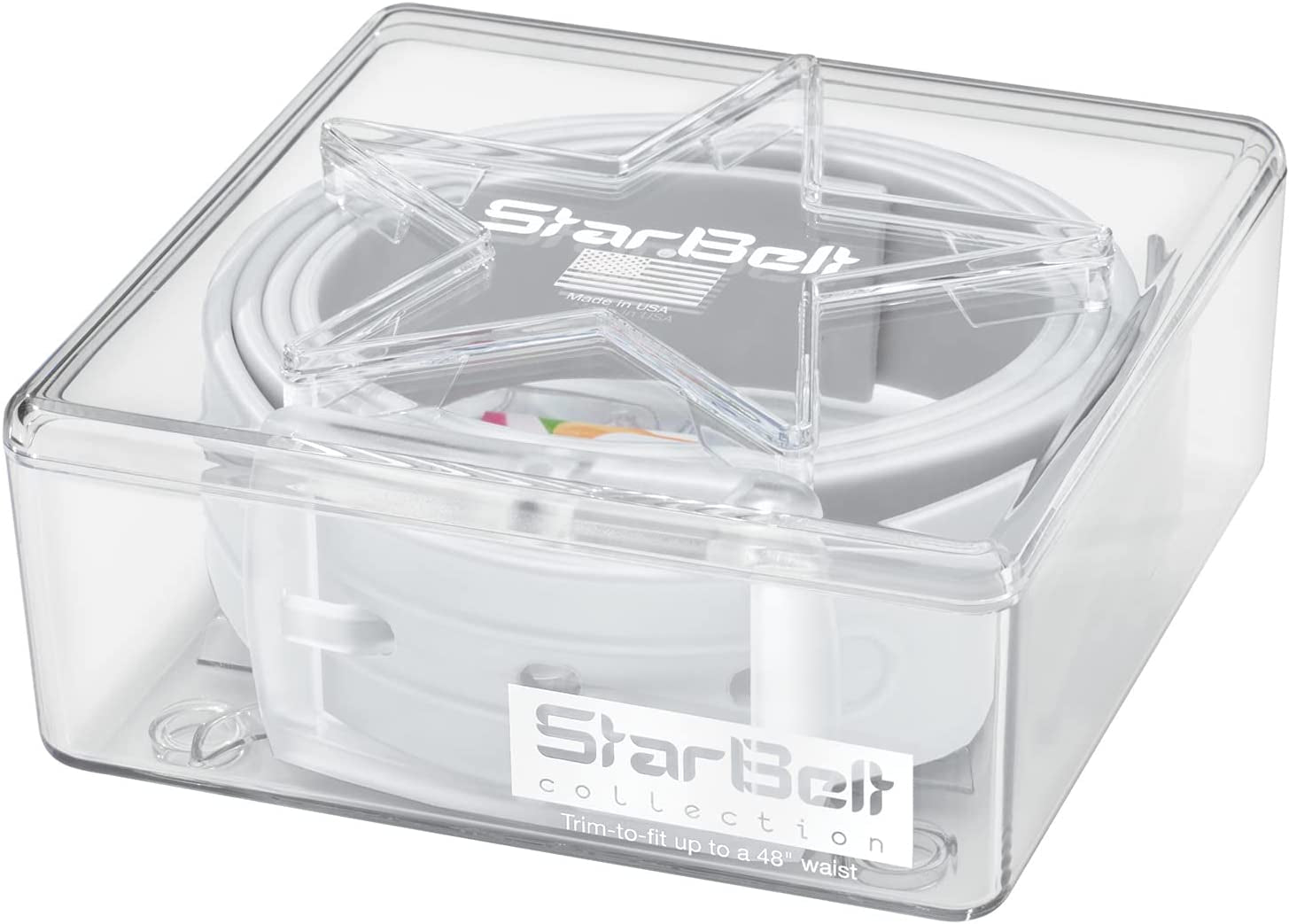 Weathertech Starbelt - Durable and Waterproof Recycled Material-(White/White) Apparel & Accessories > Clothing Accessories > Belts WeatherTech   