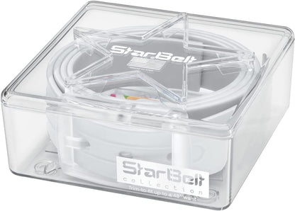 Weathertech Starbelt - Durable and Waterproof Recycled Material-(White/White) Apparel & Accessories > Clothing Accessories > Belts WeatherTech   