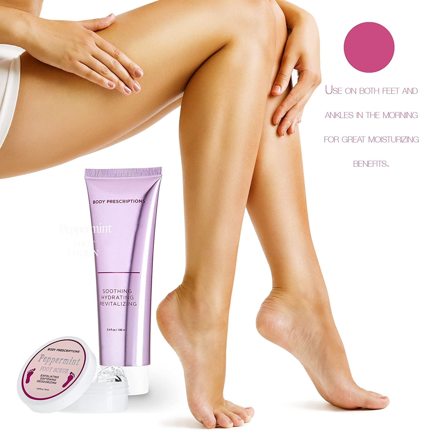 Live Green Bath and Body Pedicure Gift Set- Relaxing Foot Care Set with Pink Fuzzy Socks, Peppermint Foot Lotion, and Foot Scrub, Holiday Gifts for Women Health & Beauty > Personal Care > Foot Care Live Green   