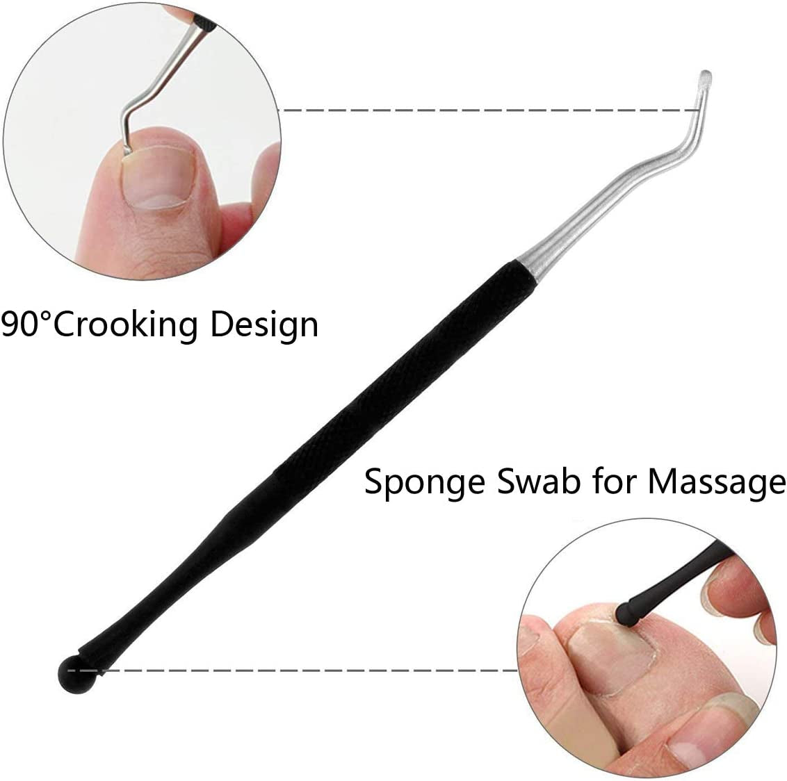 Podiatrist Toenail Clippers，Professional Ingrown or Thick Toe Nail Clippers for Men & Seniors ，Toe Clippers Podiatrist Tool Pedicure Clippers Toenail Cutters Nipper Precision Diabetic Toenail Clipper Health & Beauty > Personal Care > Cosmetics > Cosmetic Tools > Nail Tools DEJLIG   