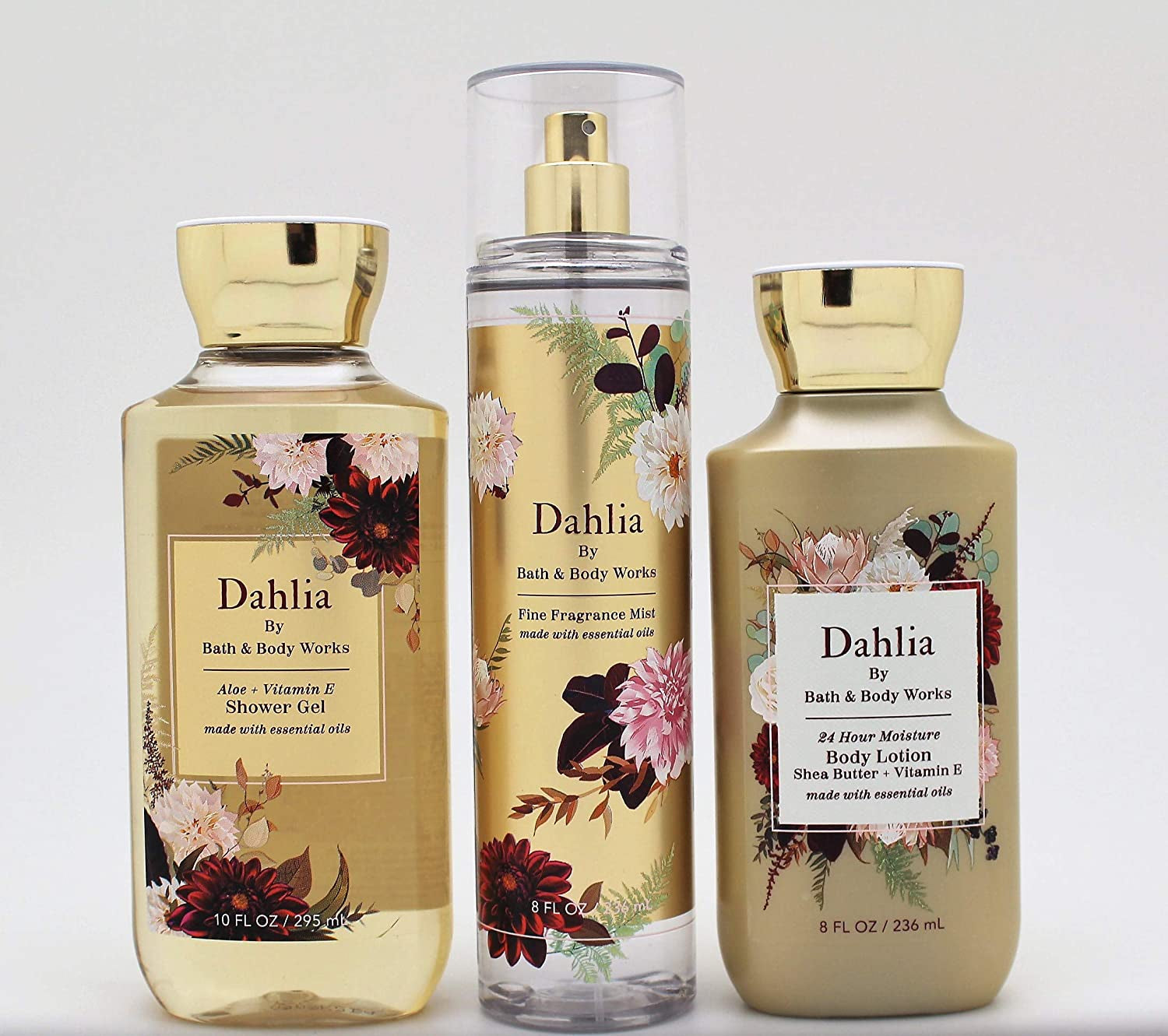Bath and Body Works - Dahlia - Daily Trio – Fall 2020 Health & Beauty > Personal Care > Cosmetics > Bath & Body Bath & Body Works   