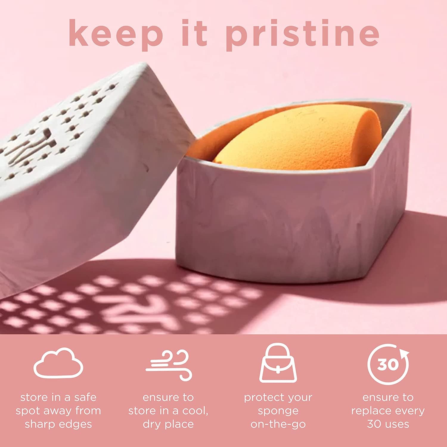 Real Techniques Miracle Complexion Assorted Beauty Sponges Makeup Blender, for Blending & Sculpting, Full Coverage, Professional Makeup Tool, Cruelty Free, Vegan, Latex Free, 6 Piece Sponge Set Health & Beauty > Personal Care > Cosmetics > Cosmetic Tools > Makeup Tools Real Techniques   
