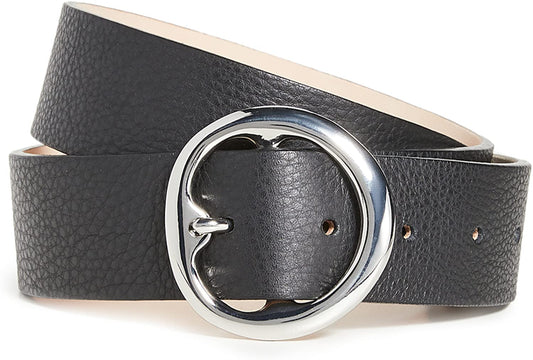 B-Low the Belt Women'S Baby Bell Bottom Belt Apparel & Accessories > Clothing Accessories > Belts B-Low the Belt Black/Silver Small 