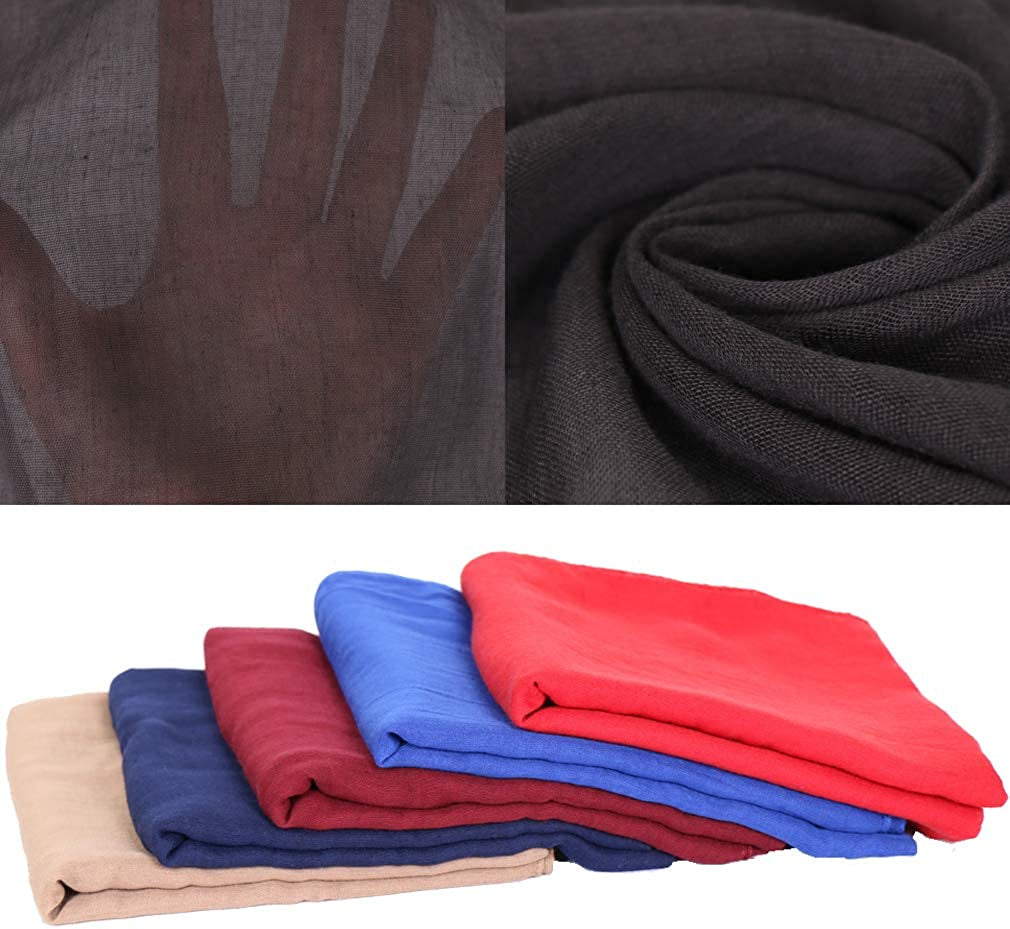 LMVERNA Women'S Long Scarf Solid Color Large Sheer Shawl Wraps for Evening Apparel & Accessories > Clothing Accessories > Scarves & Shawls LMVERNA   