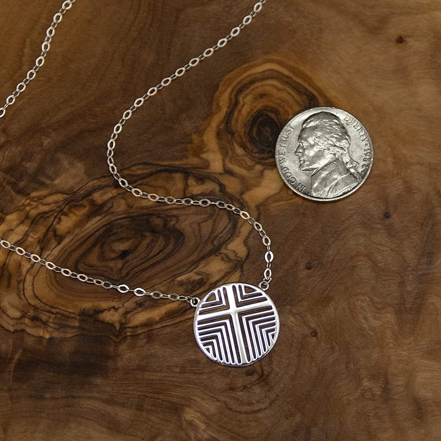 EFYTAL Confirmation Gifts for Teenage Girl, 925 Sterling Silver Faith Necklace, First Communion Gifts for Girls, Religious Gifts for Women, Christian Jewelry for Women
