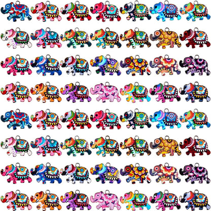 Elephant Charms Elephant Bracelet Charms Elephant Pendant Charms for Jewelry Making Earring DIY Keychain 56