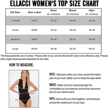 ELLACCI Women'S 3D Floral Bustier Crop Top Wedding Party Club Bra Tops