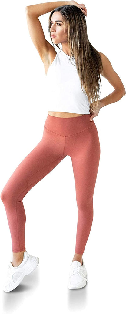 Ellyn Tank Top Crop Sports Bra for Women Soft Padded Built-In Bra Longline Yoga Running Workout