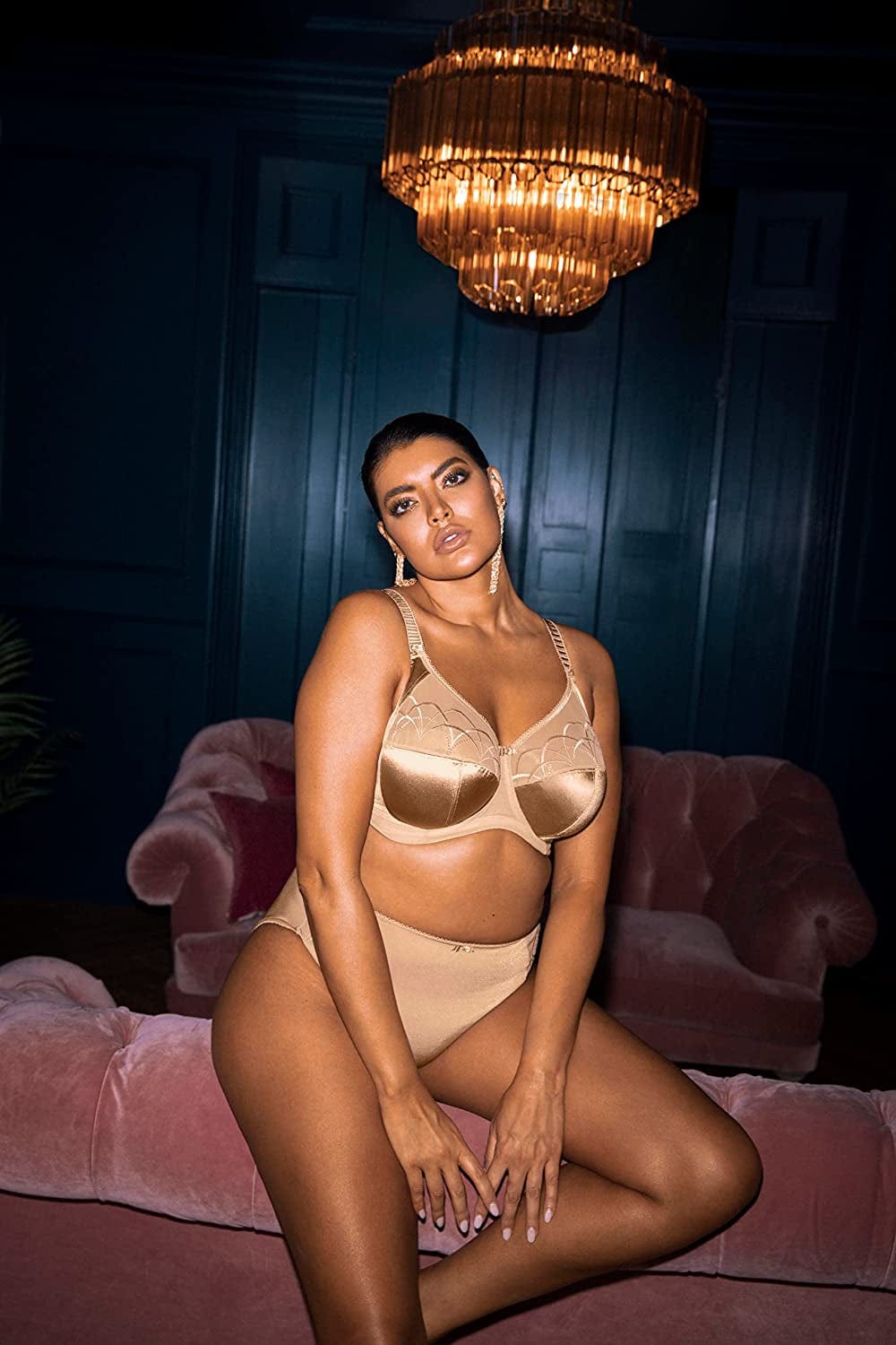 Elomi Women'S plus Size Cate Underwire Full Cup Banded Bra