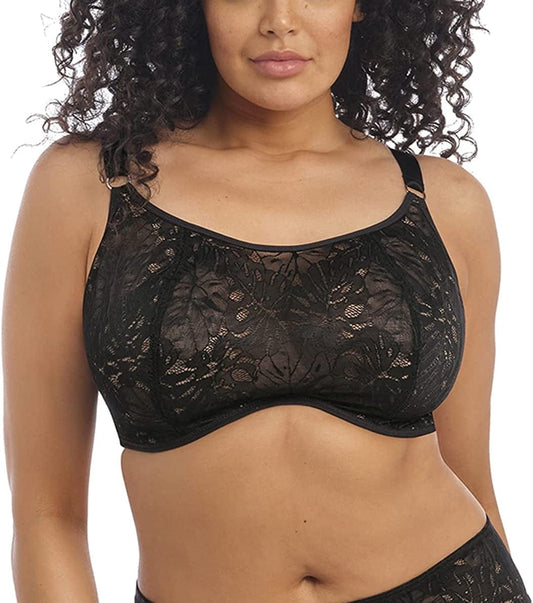 Elomi Women'S plus Size Kelsey Underwire Bralette Black / 36FF
