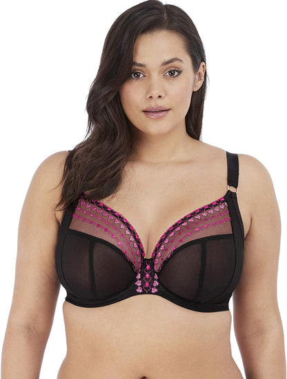 Elomi Women'S plus Size Matilda Unlined Underwire Plunge Bra Kiss / 34G