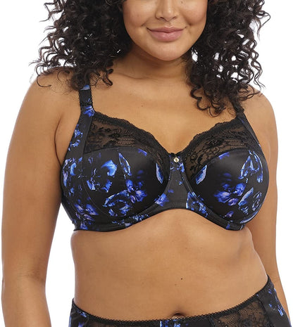Elomi Women'S plus Size Morgan Banded Underwire Stretch Lace Bra Twilight / 34HH