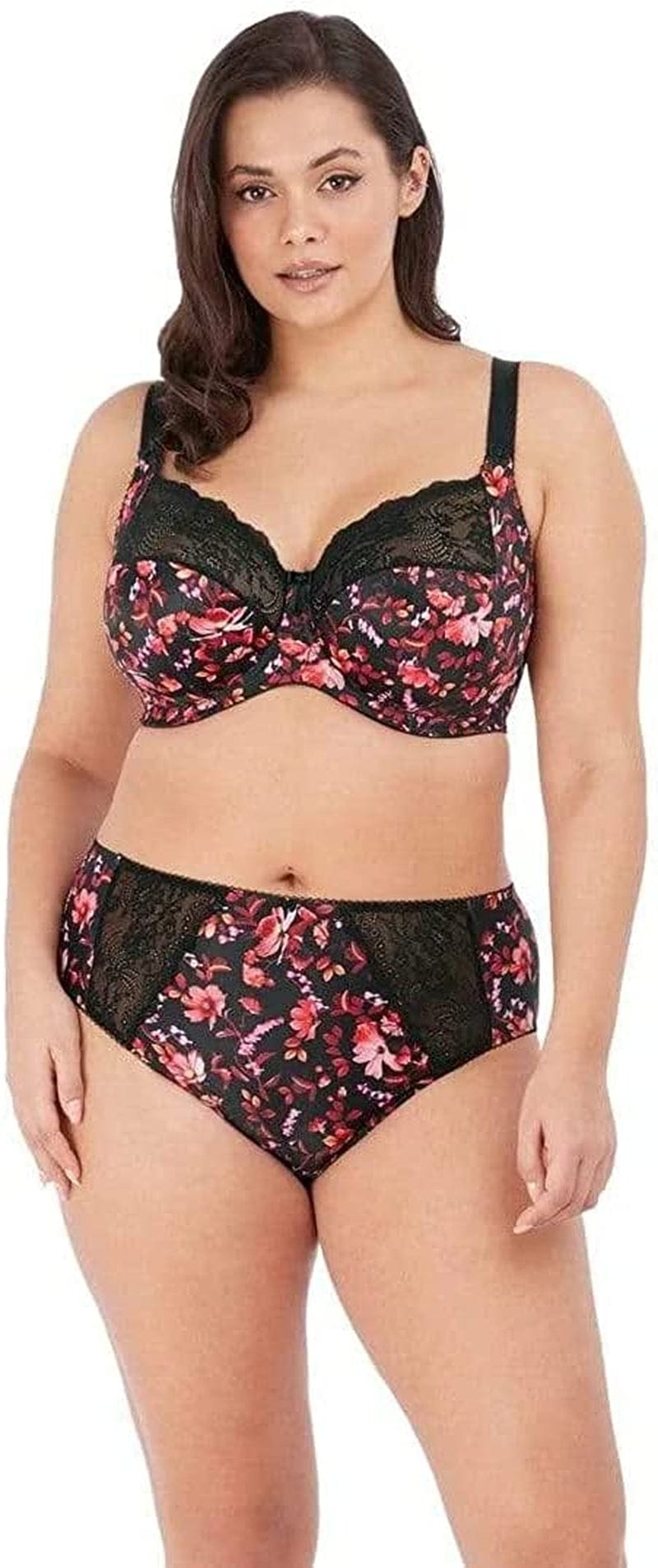 Elomi Women'S plus Size Morgan Banded Underwire Stretch Lace Bra