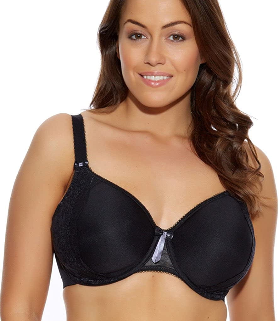 Elomi Women'S plus Size Seamless Black / 36FF