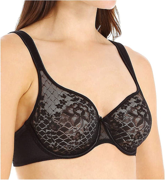 Empreinte Melody Seamless Bra Black / 36G