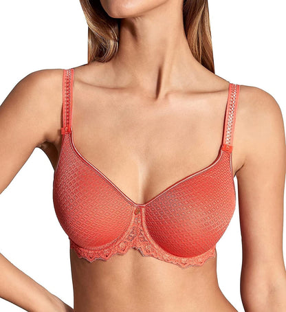 Empreinte Women'S Cassiopee Seamless Spacer Bra 40151 Papaya / 34E