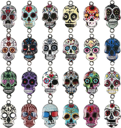 Enamel Charm Pendant for DIY Necklace Bracelet Earring Jewelry Making Color 1
