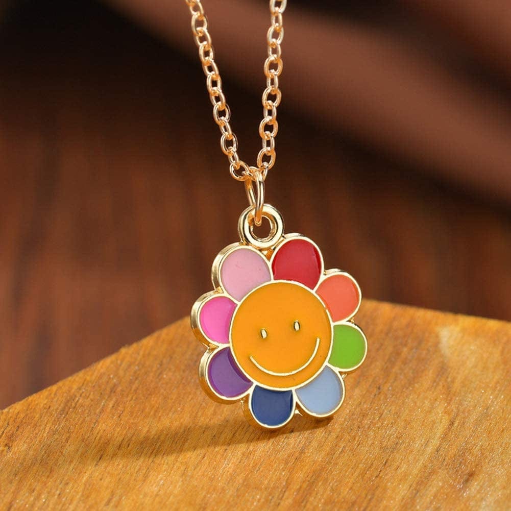 Enamel Cloud Star Unicorn Rainbow Charms Best Friends Heart Flower Mixed Charms for Jewelry Making Bracelet Necklace Earring Pendant Craft Making Finding for Kids Girls 40Pcs