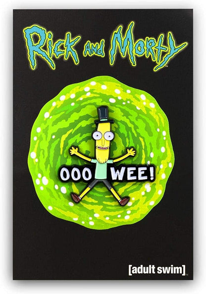 Enamel Pin | Rick and Morty Lapel, Jacket, Backpack Pins, Mr. Poopybutthole