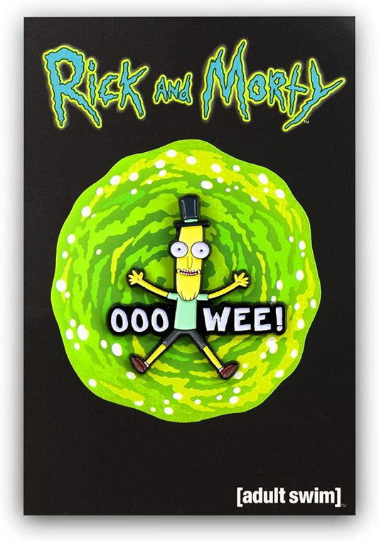 Enamel Pin | Rick and Morty Lapel, Jacket, Backpack Pins, Mr. Poopybutthole