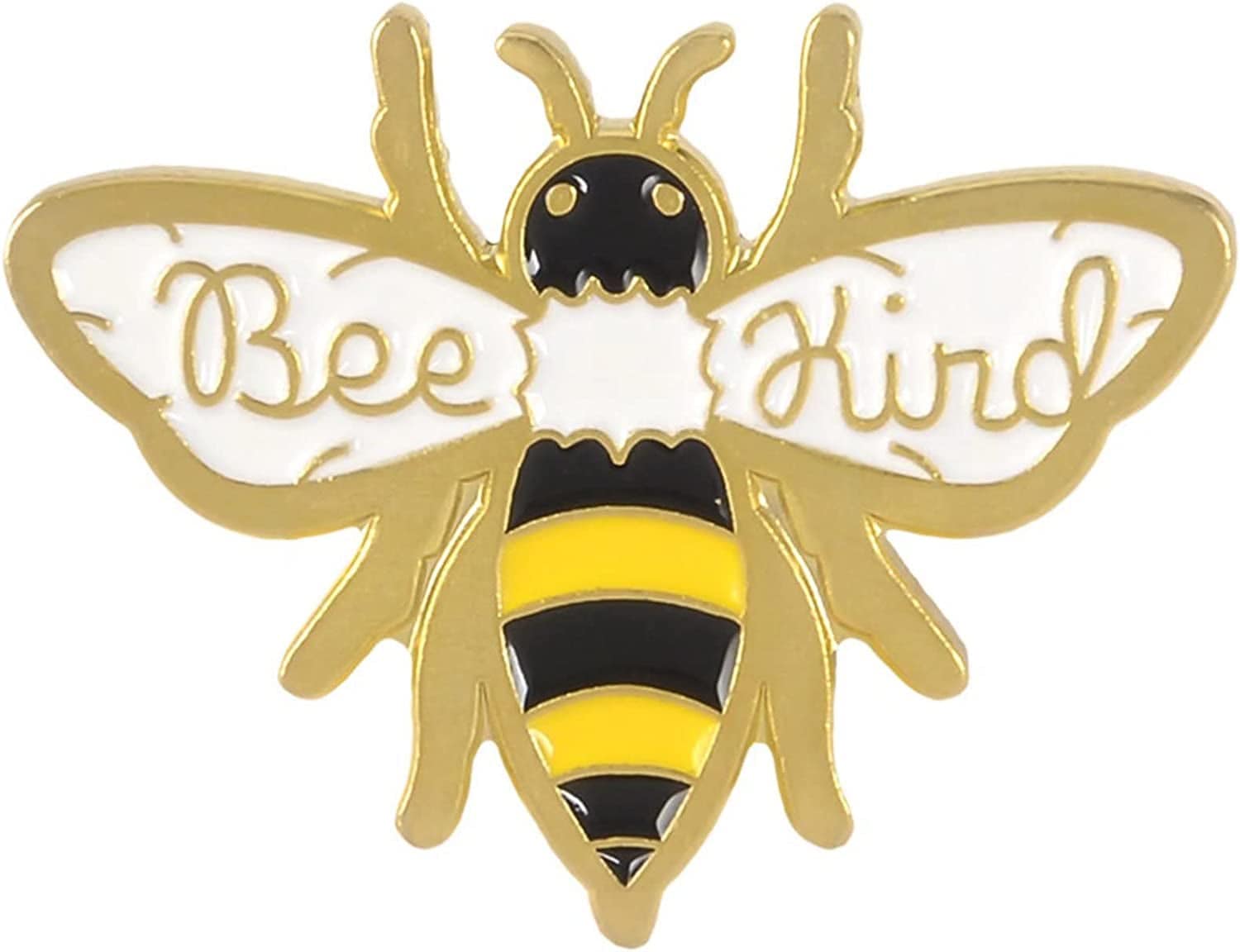Enamel Pins for Backpacks Cute Lapel Pins Funny Brooch Women Gift Bee Kind