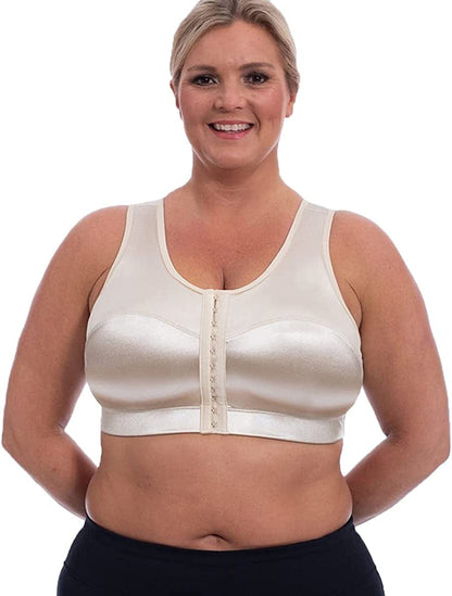 ENELL Women'S Full Coverage High Impact Sports Bra (100)- Core Colors Ecru / 0