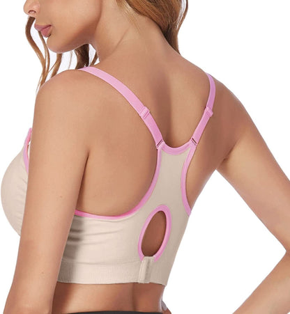 Eshion Women Comfy Maternity Nursing Bras for Breastfeeding with Removable Pads 2/3 Pack