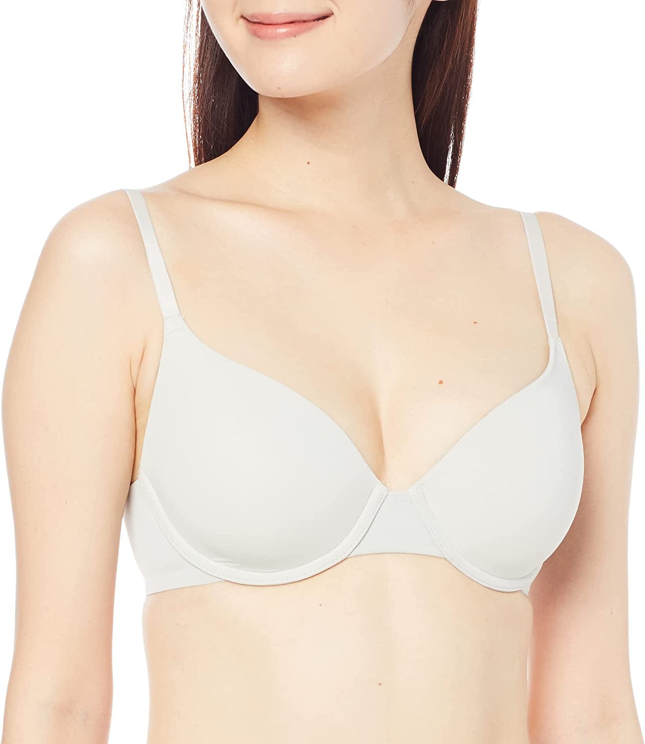 Essentials Women'S Classic T-Shirt Bra Light Grey / 34B