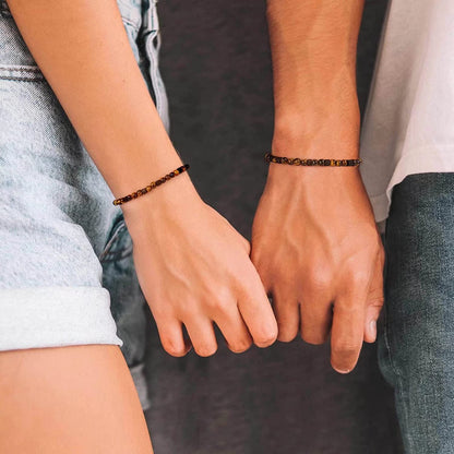 Morse Code Bracelets for Women Gifts, Adjustable 2Pcs Tiger Eye Beads Friendship Bracelets Gifts for Best Friend Women Girls Sister Funny Inspirational Birthday Friendship Gifts for Women Jewelry Apparel & Accessories > Jewelry > Bracelets MONOZO   
