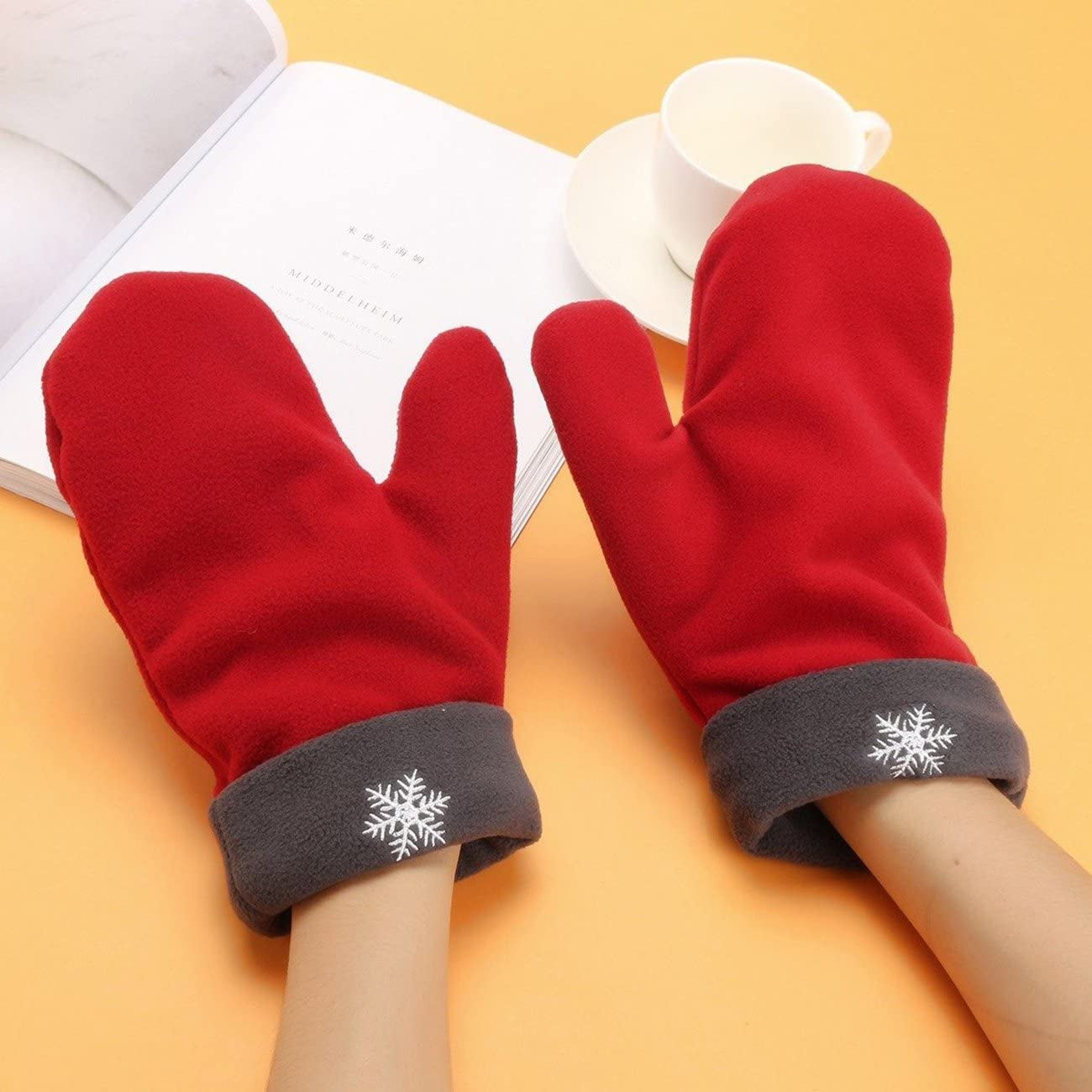 THEE Christmas Lovers Couples Winter Mittens Gloves Valentine'S Gift Apparel & Accessories > Clothing Accessories > Gloves & Mittens THEE   