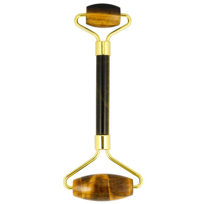 Mookaitedecor Rose Quartz Roller & Gua Sha Tool for Face and Neck Massage, Facial Massager for anti Aging Health & Beauty > Personal Care > Cosmetics > Cosmetic Tools > Skin Care Tools mookaitedecor Tiger's Eye  