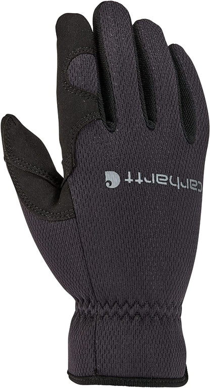 Carhartt Women'S Flex Breathable Spandex Work Glove Apparel & Accessories > Clothing Accessories > Gloves & Mittens Carhartt Black Medium 
