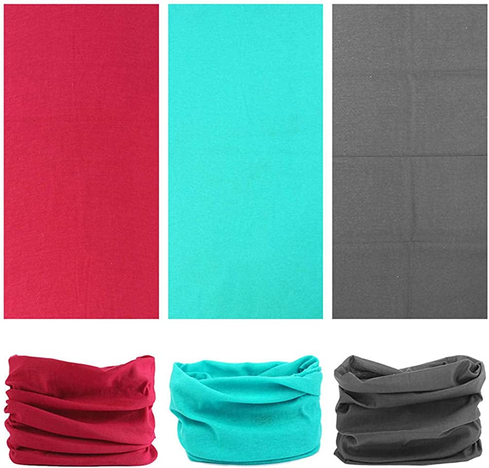 VANCROWN Neck Gaiter Headband Headwear Head Wrap Face Mask Magic Scarf Bandana for Men and Women Apparel & Accessories > Clothing Accessories > Bandanas & Headties VANCROWN   