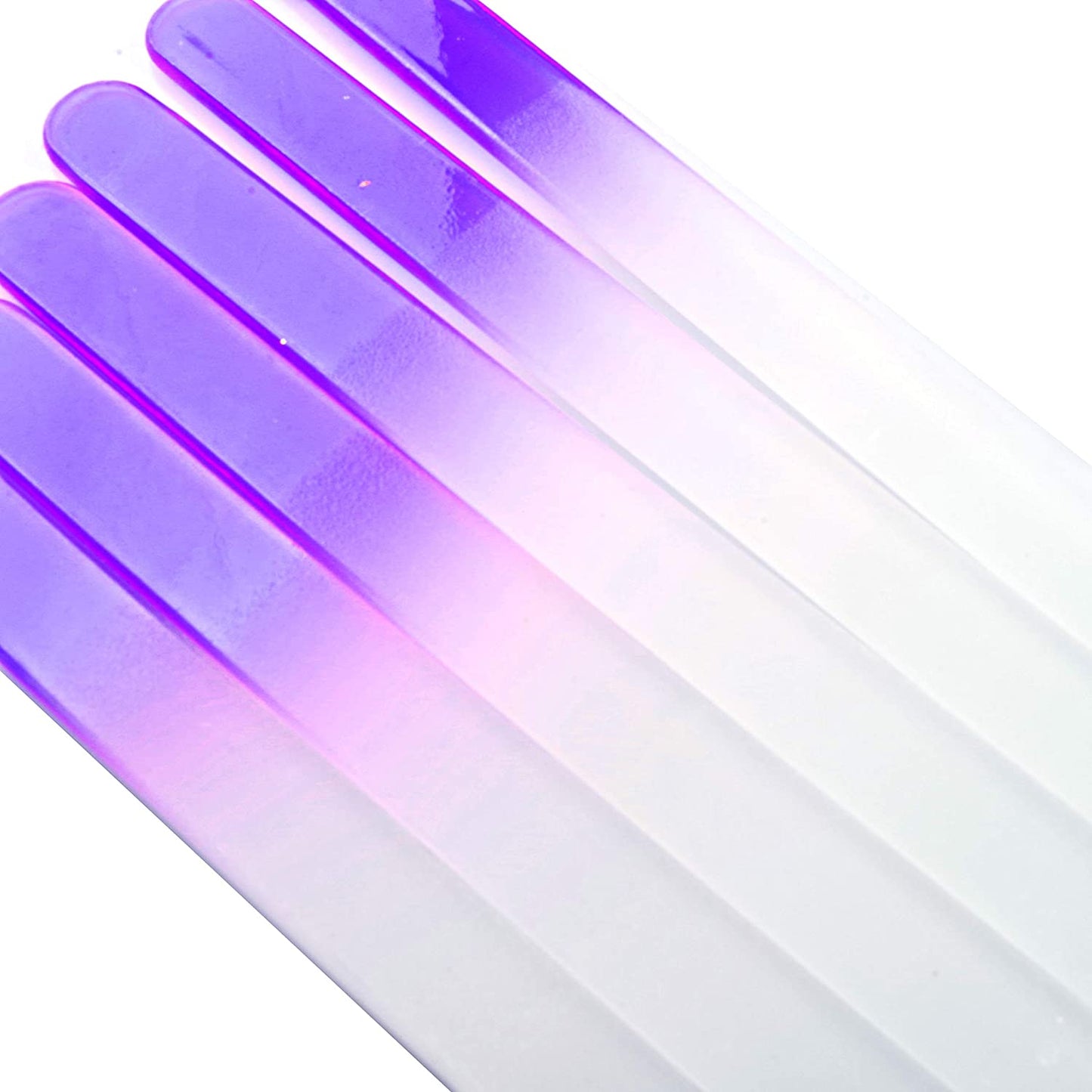SIUSIO 30 Pack Professional Czech Crystal Glass Nail Files Buffer Manicure Tools Kit Set Gradient Rainbow Color for Nail Polishing - the Best Emory Boards for Fingernail & Toenail Care (SIX Color) Health & Beauty > Personal Care > Cosmetics > Cosmetic Tools > Nail Tools SIUSIO   