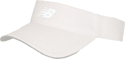 New Balance Adult Performance Sport Visor Headwear Apparel & Accessories > Clothing Accessories > Headwear New Balance White One Size 