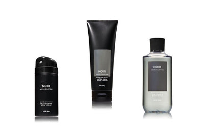 Bath and Body Works Noir Men'S Collection 3 Piece Set Includes 3.7 Oz Deodorizing Body Spray, 8 Oz Ultra Shea Body Cream, 10 Oz 2-IN-1 Hair & Body Wash Health & Beauty > Personal Care > Cosmetics > Bath & Body Bath & Body Works   