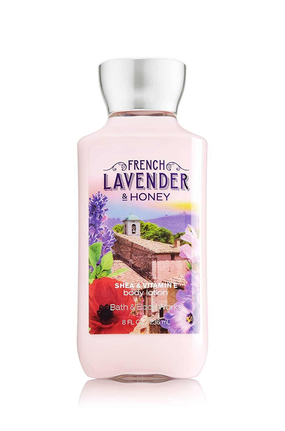 Bath and Body Works French Lavender Honey Lotion 8 Ounce Full Size Health & Beauty > Personal Care > Cosmetics > Bath & Body Bath & Body Works   