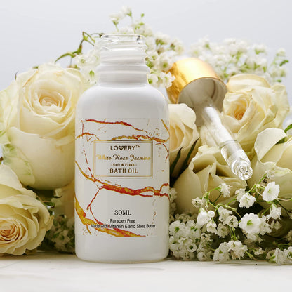 Spa Gifts for Women, Relaxation Gifts for Her, Bath and Body Gift Set, White Rose Jasmin Spa Kit, Self Care Gifts for Women & Men - Thank You, Birthday, Unique, Personalized Gifts for Mom, Best Friend Health & Beauty > Personal Care > Cosmetics > Bath & Body LOVERY   