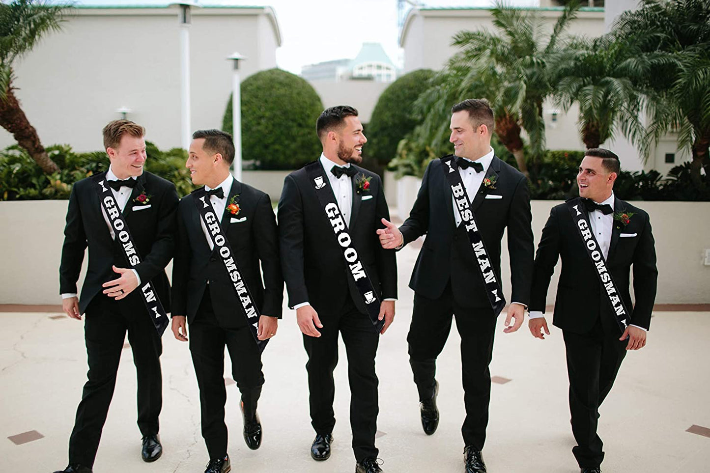 Brosash Groom Sash, Bachelor Party Sash Groom to Be Ideas Supplies Gifts Joke Favors Bachelorette Party Supplies Decorations Decor Wedding Shower Gift Bride Engagement Bridal (White) Apparel & Accessories > Clothing Accessories > Sashes Brosash   