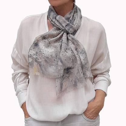 Lightweight Cashmere Scarf, Luxury Women Shawl, Natural Fabric, Modern Fashion Elegant Lady'S Accessory, Original Gift Ideas, Birthday Gifts for Lady Apparel & Accessories > Clothing Accessories > Scarves & Shawls Generic   