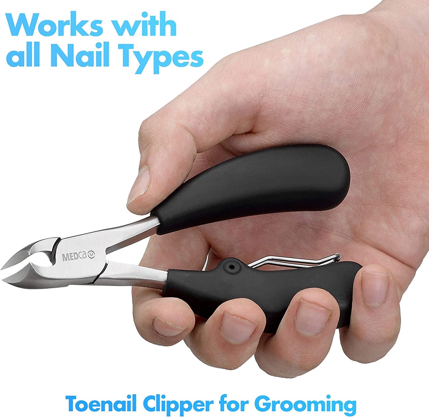 Precision Toenail Clipper Tool - Premium Ingrown Toenail Cuticle Remover Trimmer and Thick Toenails Nipper, Surgical Grade Stainless Steel Nail Foot Treatment for Grooming Nail Care, Pedicure Tools Health & Beauty > Personal Care > Foot Care MEDca   