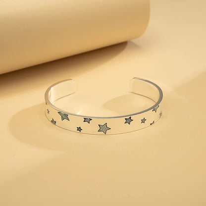 Arifoo Bracelets for Women Personalized Inspirational Jewelry Mantra Cuff Bangle Friend Encouragement Gift for Her Apparel & Accessories > Jewelry > Bracelets Arifoo   
