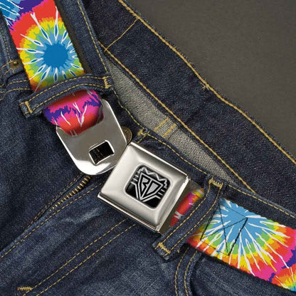Buckle-Down Seatbelt Belt - 70'S Tie Dye - 1.5" Wide - 32-52 Inches in Length Apparel & Accessories > Clothing Accessories > Belts Buckle-Down   